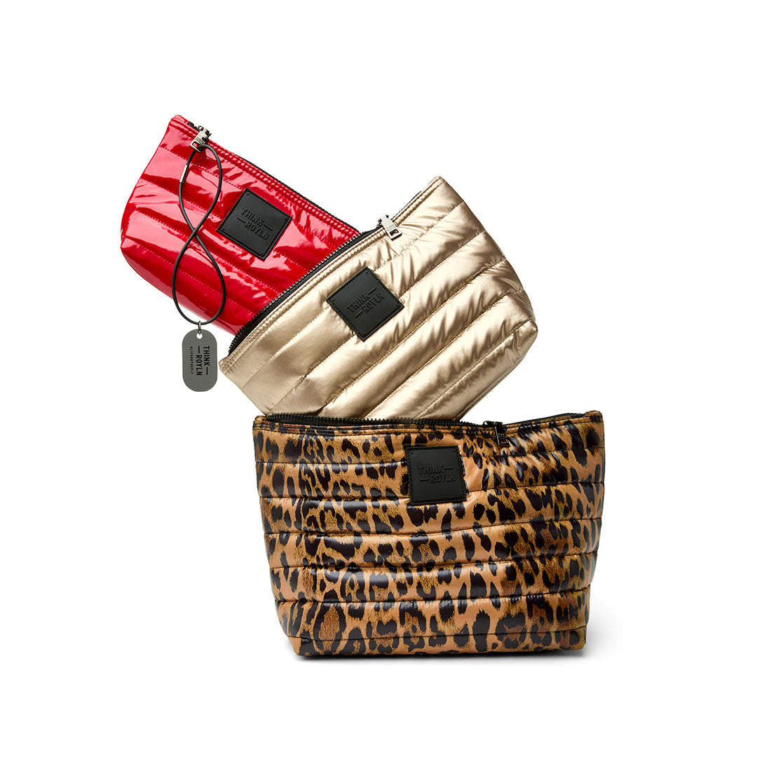 Pearl Leopard Pearl Cashmere and Lipstick Patent