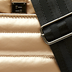 Pearl Cashmere with Black Strap
