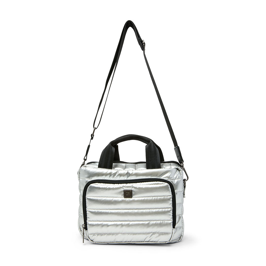 Stowaway Toiletry Case Pearl Silver