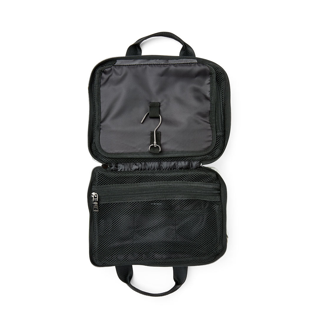 Stowaway Toiletry Case Pearl Silver