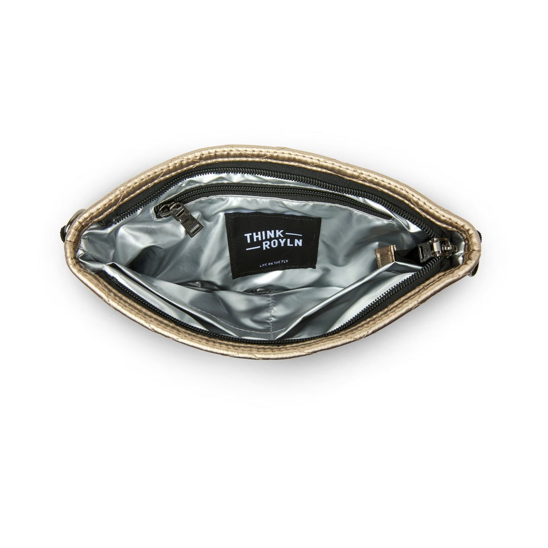 Pearl Cashmere with Moto Quilting