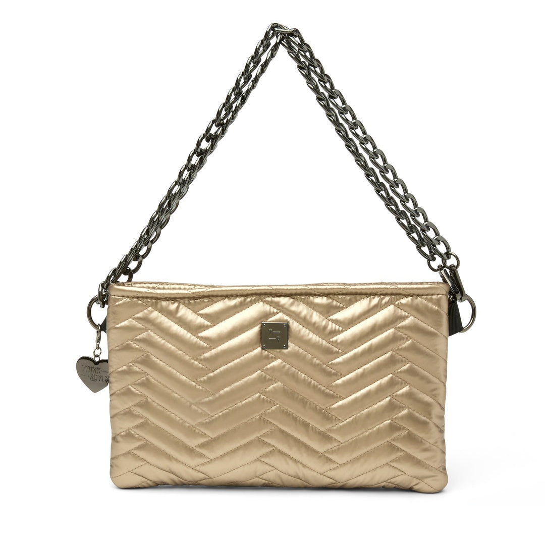 Pearl Cashmere with Moto Quilting