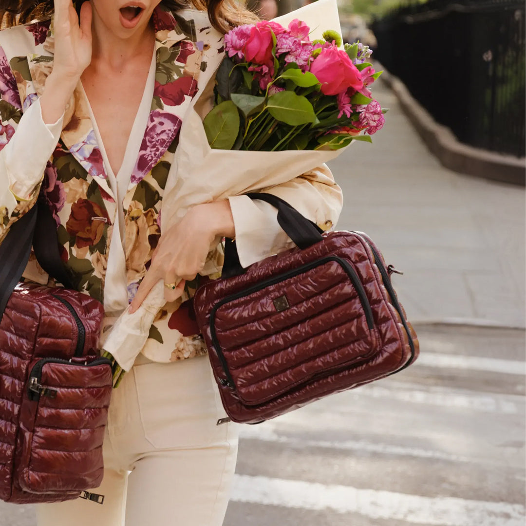 Glossy Deep Burgundy