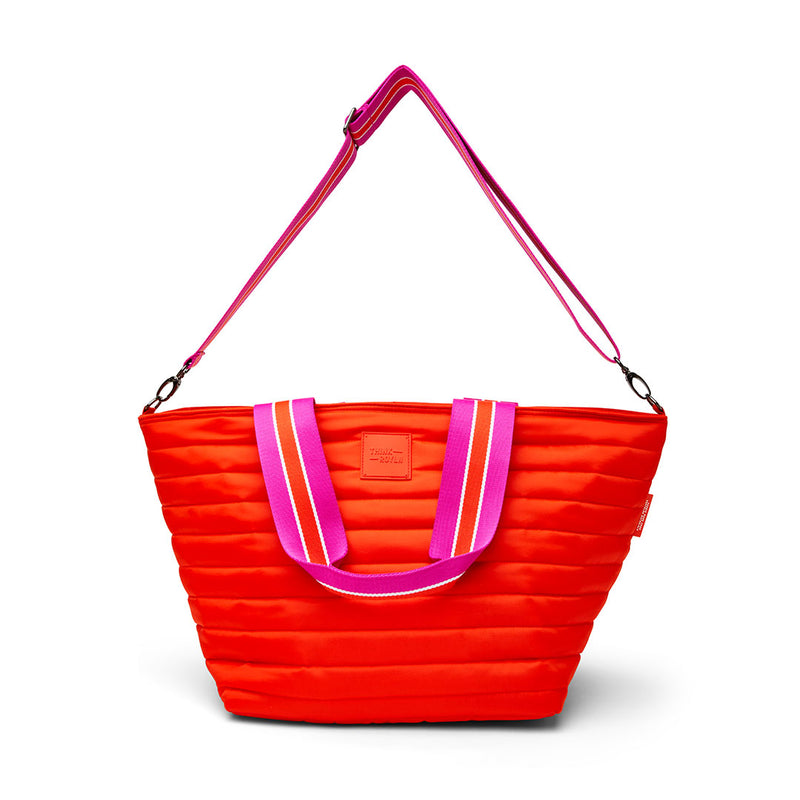 Think Royln | Beach Bum Cooler Bag Mini in Tangerine by Think Royln | Bags Exclusive at The Shoe Hive