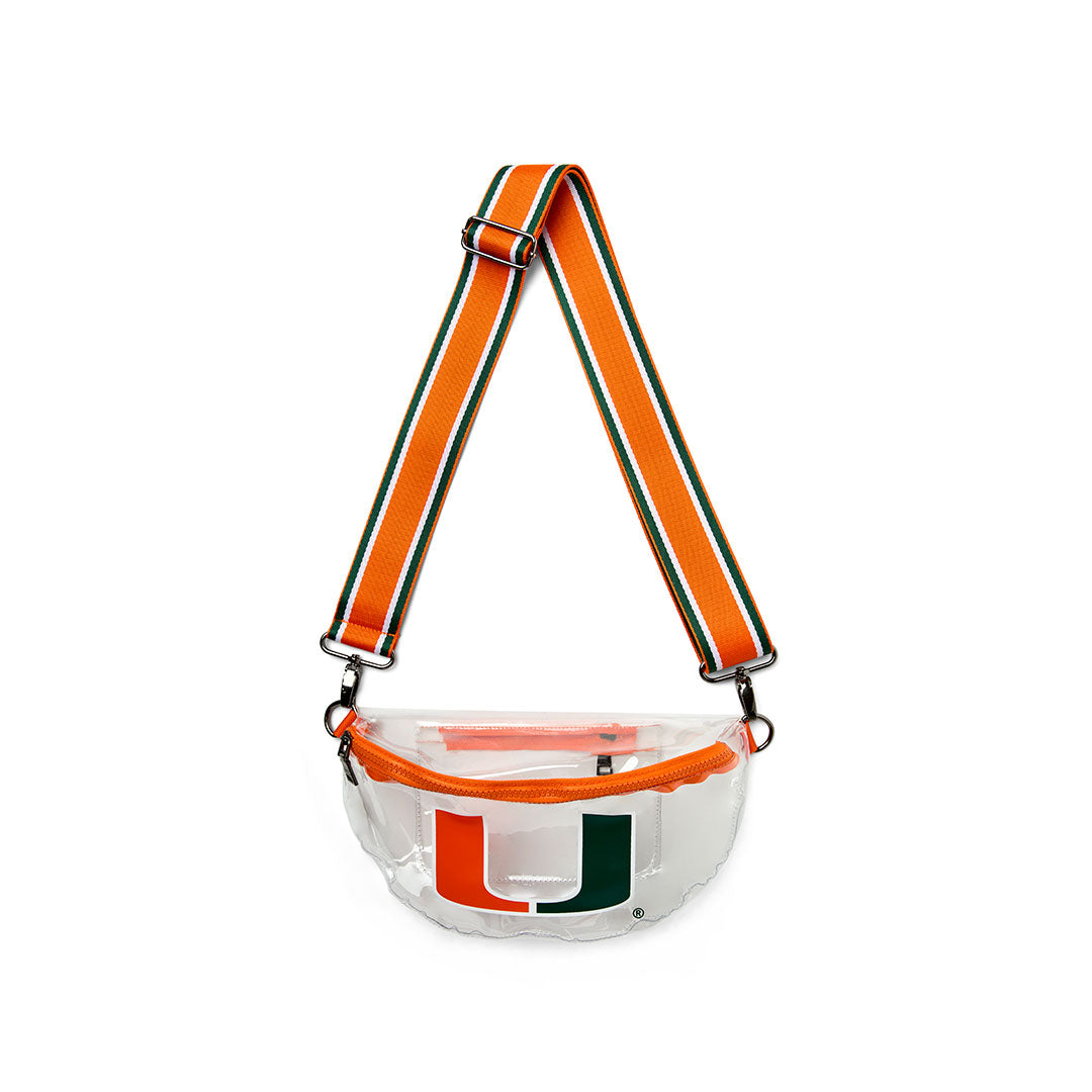 University of Miami Clear Plastic