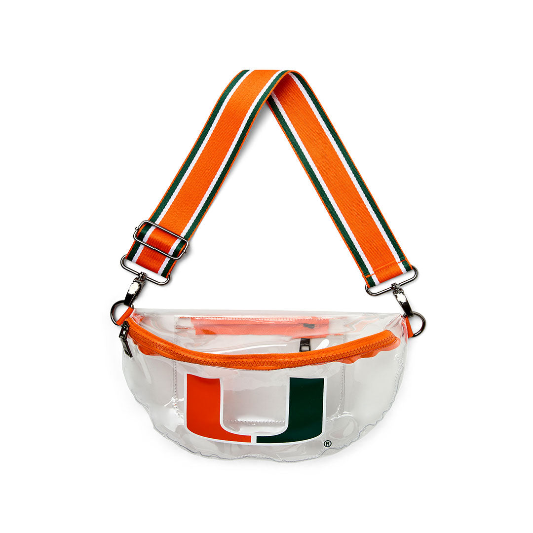 University of Miami Clear Plastic