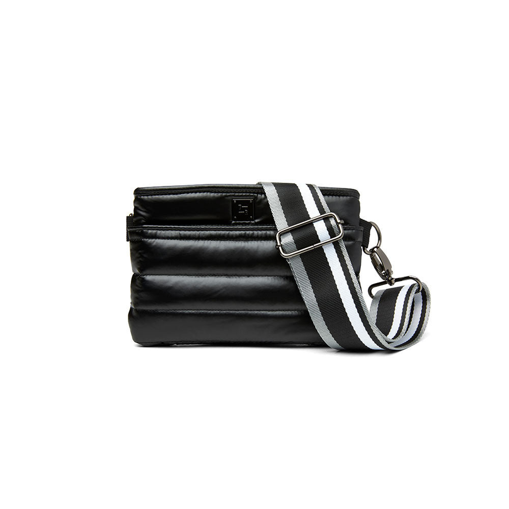 Pearl Black with Stripe Strap